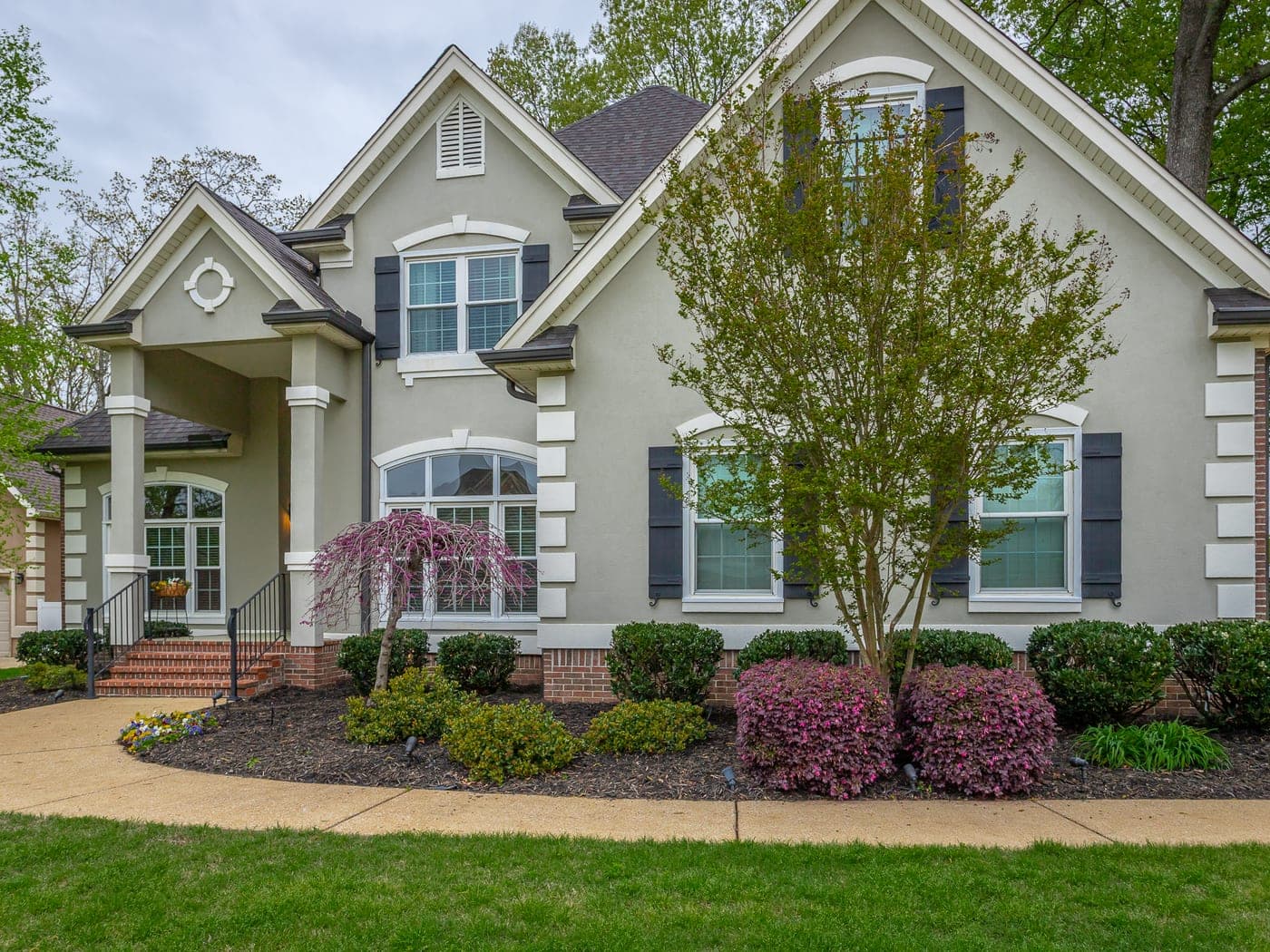Two-story brick and stucco home for sale in East Brainerd, Chattanooga TN
